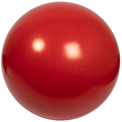Balance-Kugel, Rot mit Silberflitter, ø ca. 70 cm, 15 kg Balance-Kugel, Rot mit Silberflitter, ø ca. 70 cm, 15 kg