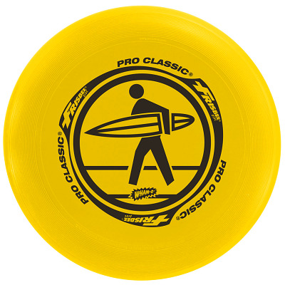 Frisbee Wurfscheibe „Pro Classic“, Gelb