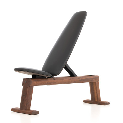 Nohrd Hantelbank „Weight Bench“, Nussbaum, Kunstleder Nohrd Hantelbank „Weight Bench“, Nussbaum, Kunstleder