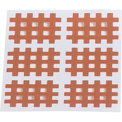 Jovitape Aku Gittertape, 120 Pflaster 3,6×2,8 cm