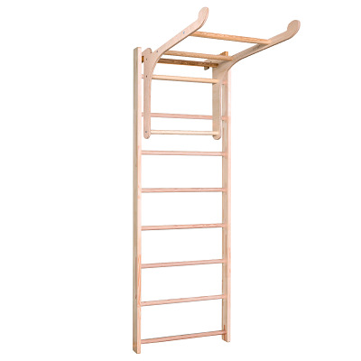 Sport-Thieme Sprossenwand mit Klimmzugbügel „Multi“, Sprossenwand 230×80 cm Sport-Thieme Sprossenwand mit Klimmzugbügel „Multi“, Sprossenwand 230×80 cm
